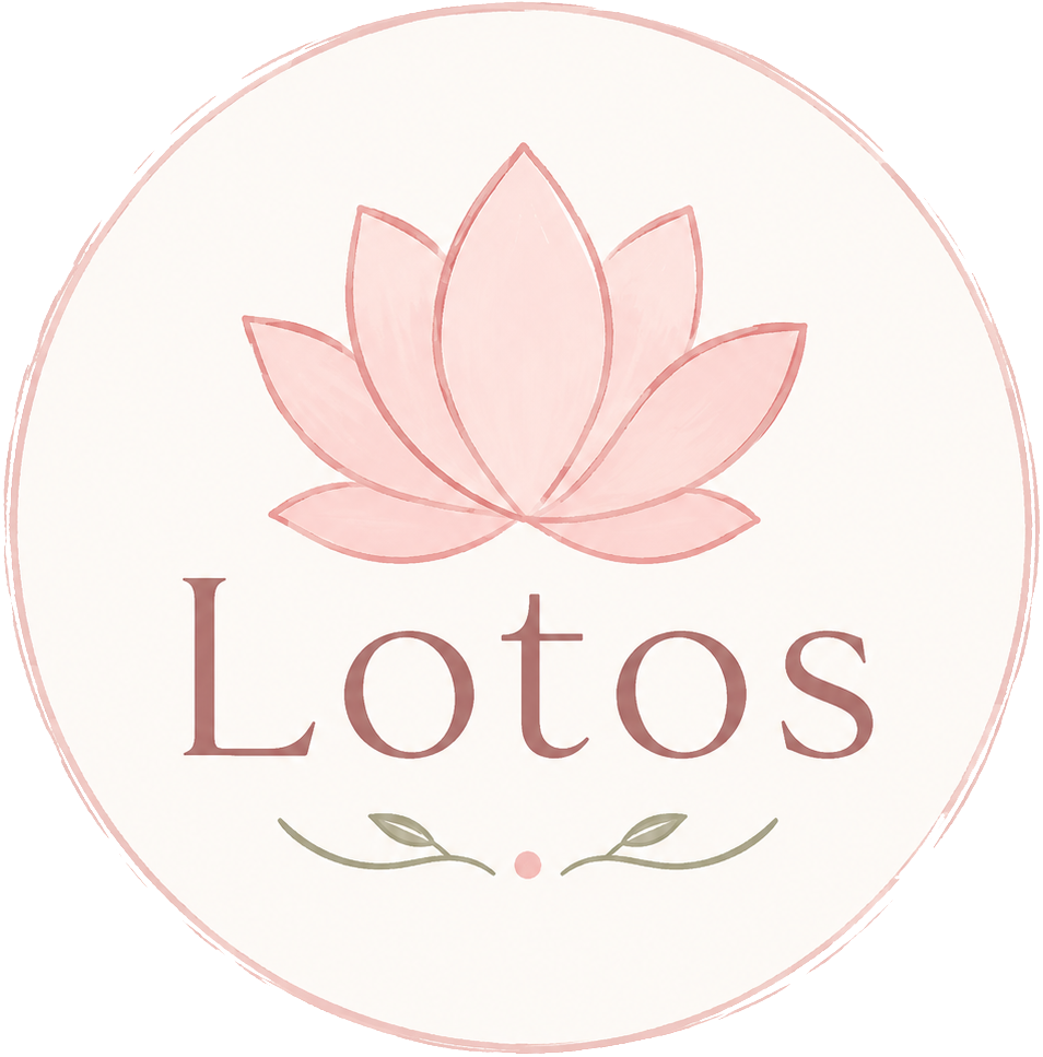 Akvarelový růžový lotos – značka Lotos